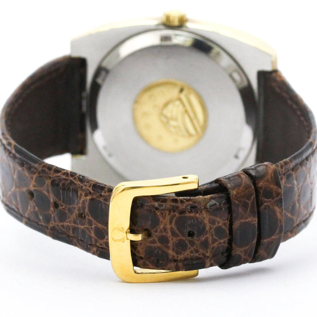 Pre-Owned OMEGA Constellation Cal 1001 Gold Plated Automatic Mens Watch 166.063 Vintage
