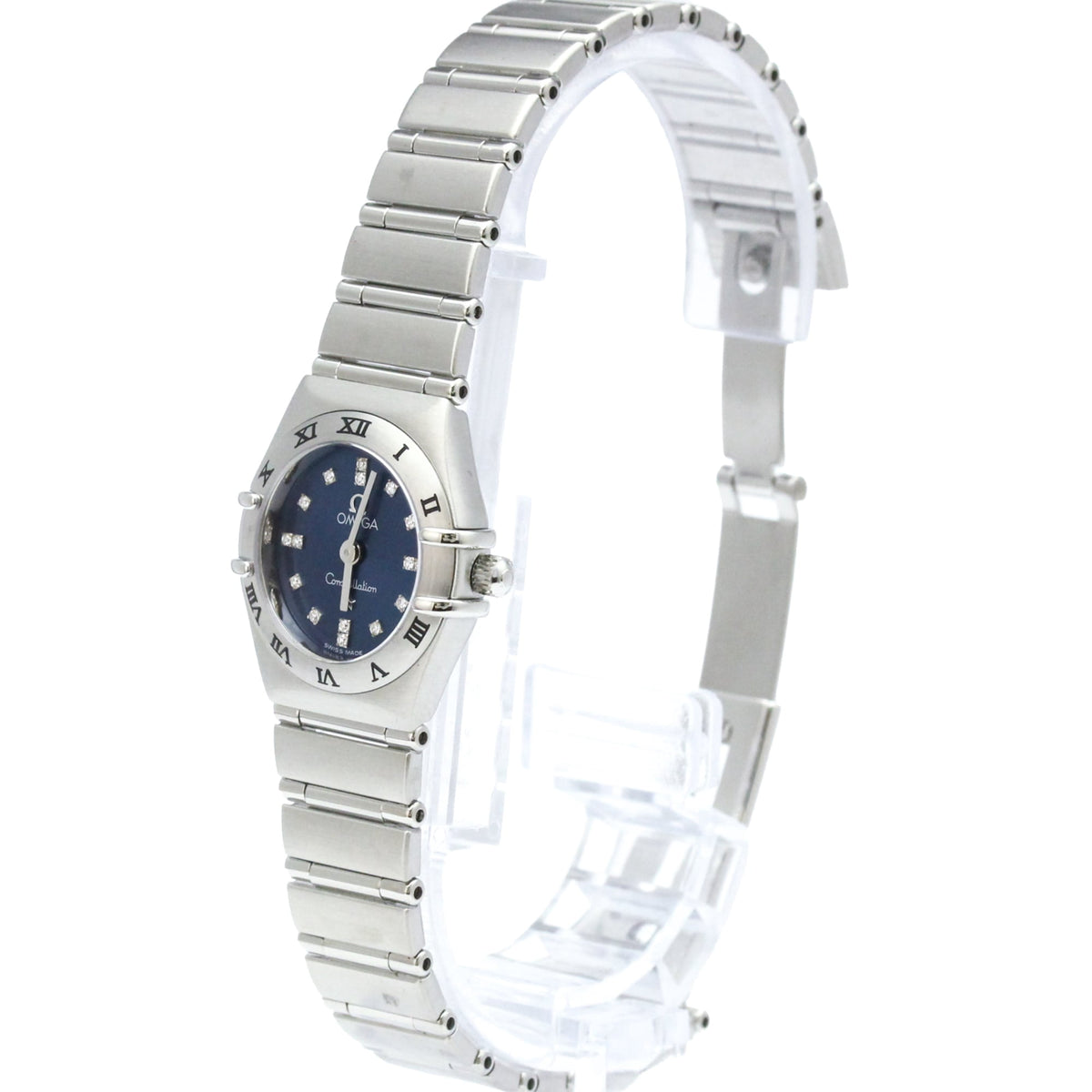 Pre-Owned OMEGA Constellation Cindy Crawford LTD Edition Diamond Watch 1563.86 Polished