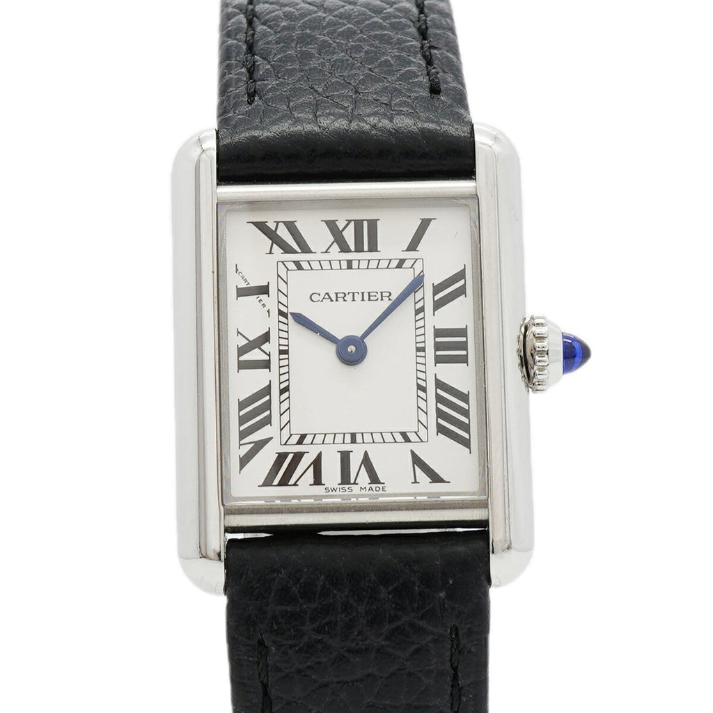 Pre-Owned Cartier Tank Must SM WSTA0135 Silver Dial Women's Watch