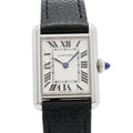 Pre-Owned Cartier Tank Must SM WSTA0135 Silver Dial Women's Watch