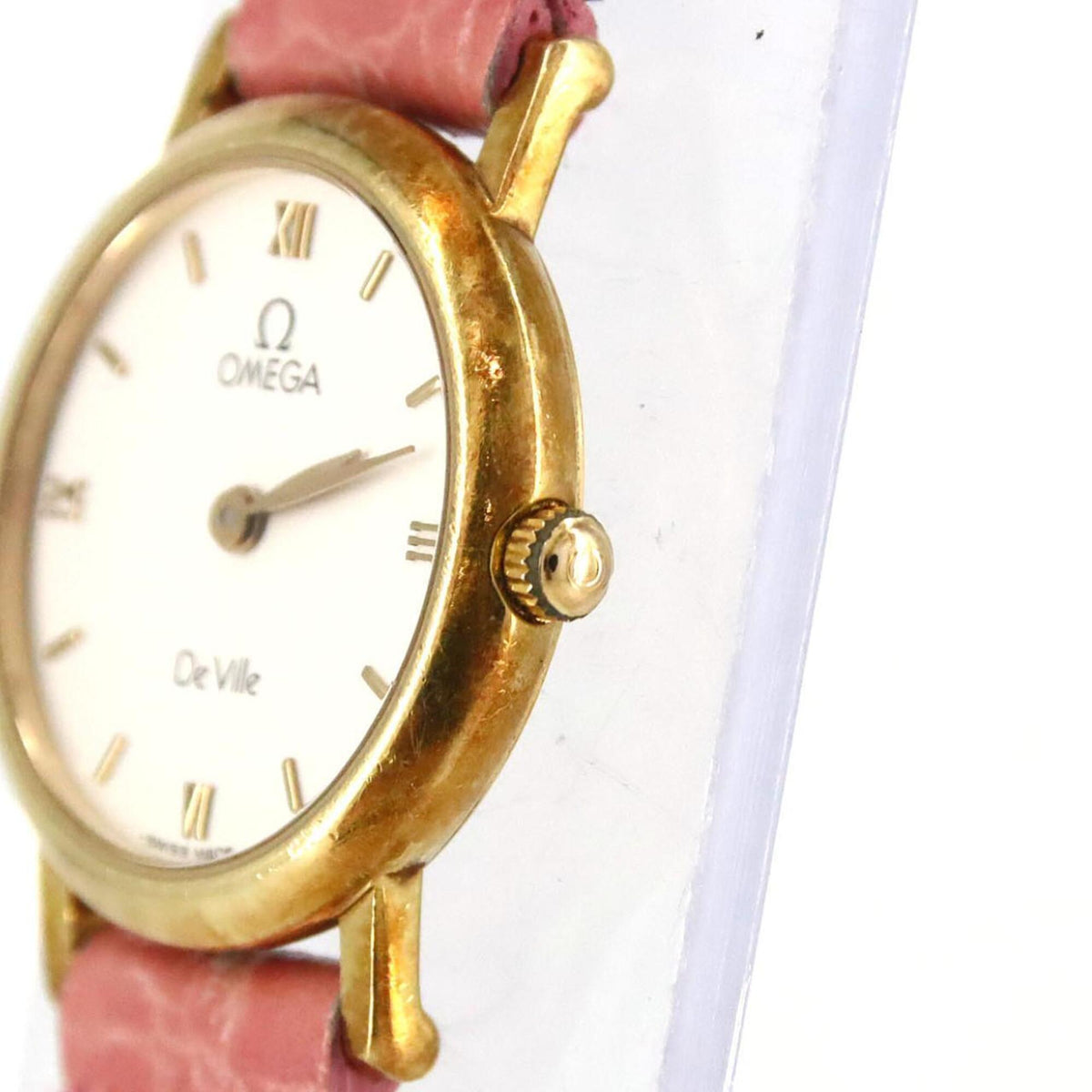 Pre-Owned Omega De Ville YG 7360.33.11 Quartz Watch