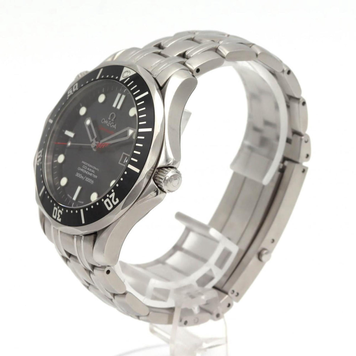 Pre-Owned Omega Seamaster Professional 007 Limited 212.30.41.20.01.001 Stainless Steel...