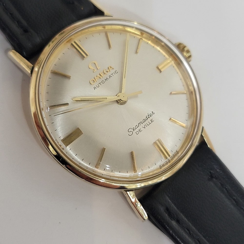 Pre-Owned Omega Seamaster DeVille Mens 1960s 34mm Gold Capped Automatic RA723B