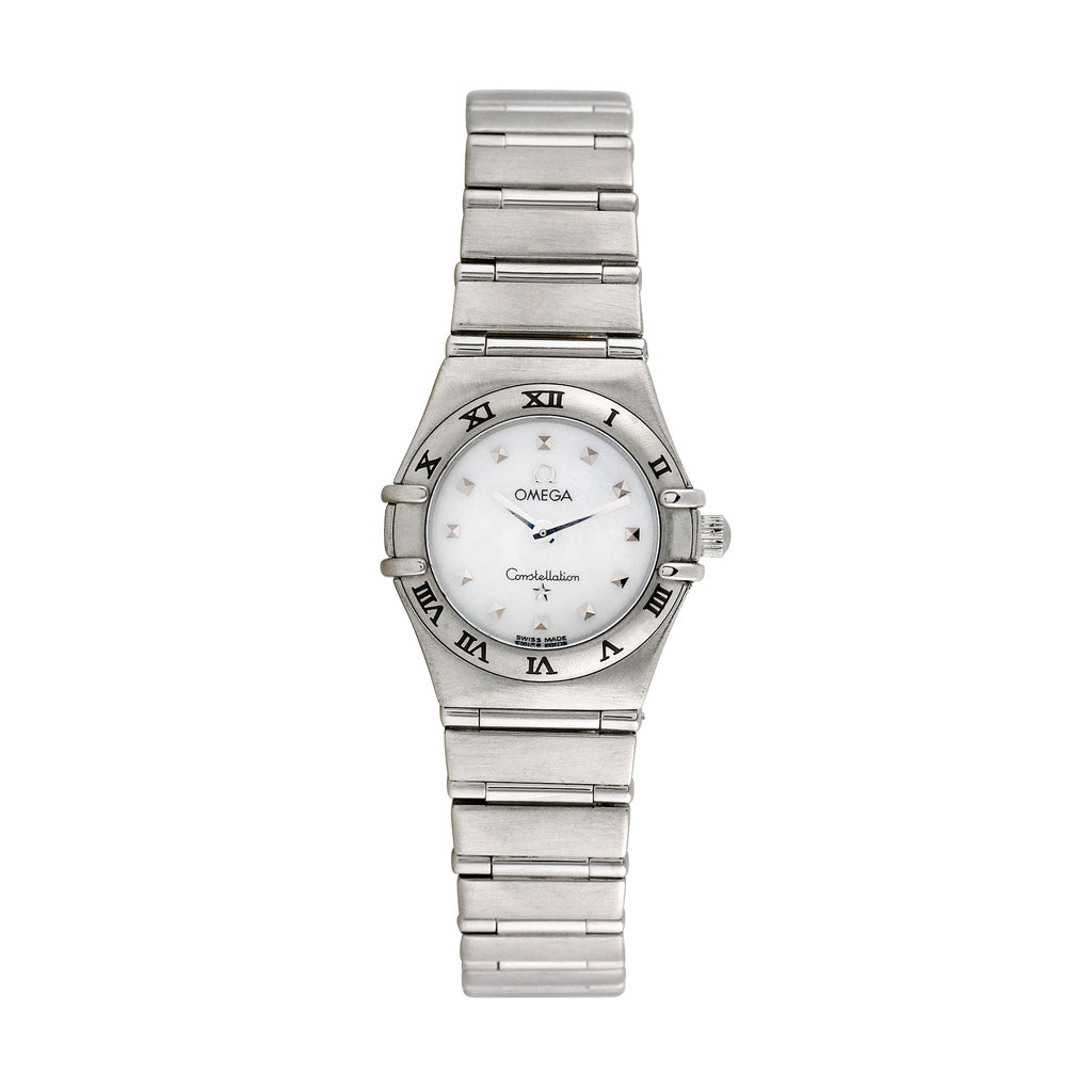 Pre-Owned Omega Women's Constellation 25mm Stainless Steel Wristwatch