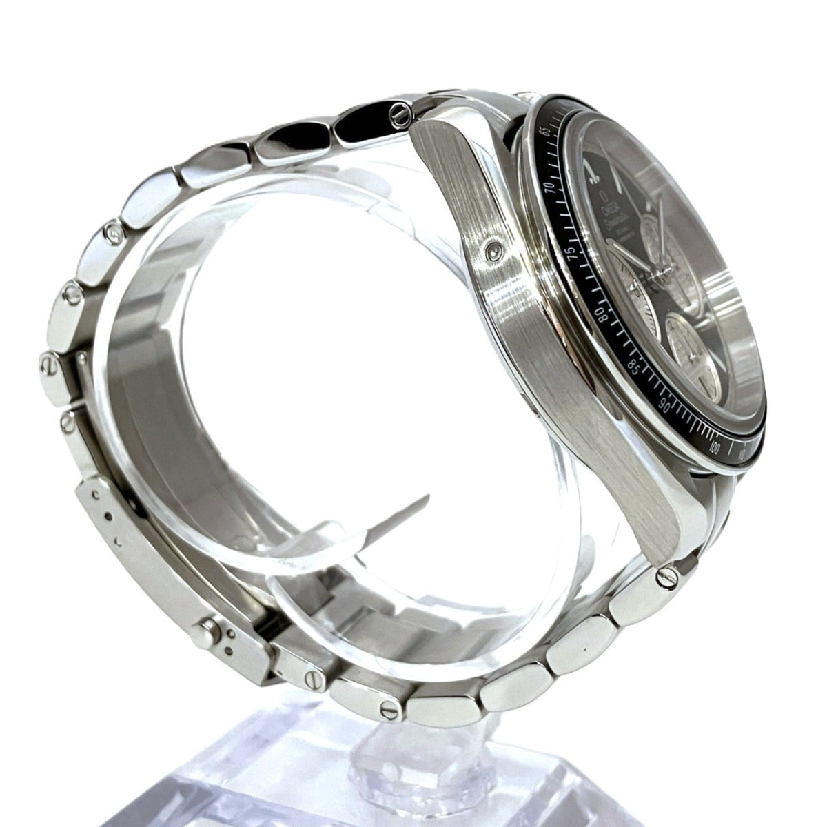 Pre-Owned Omega Speedmaster Racing Co-Axial Watch, Total Weight 155.8g, Stainless Steel,...