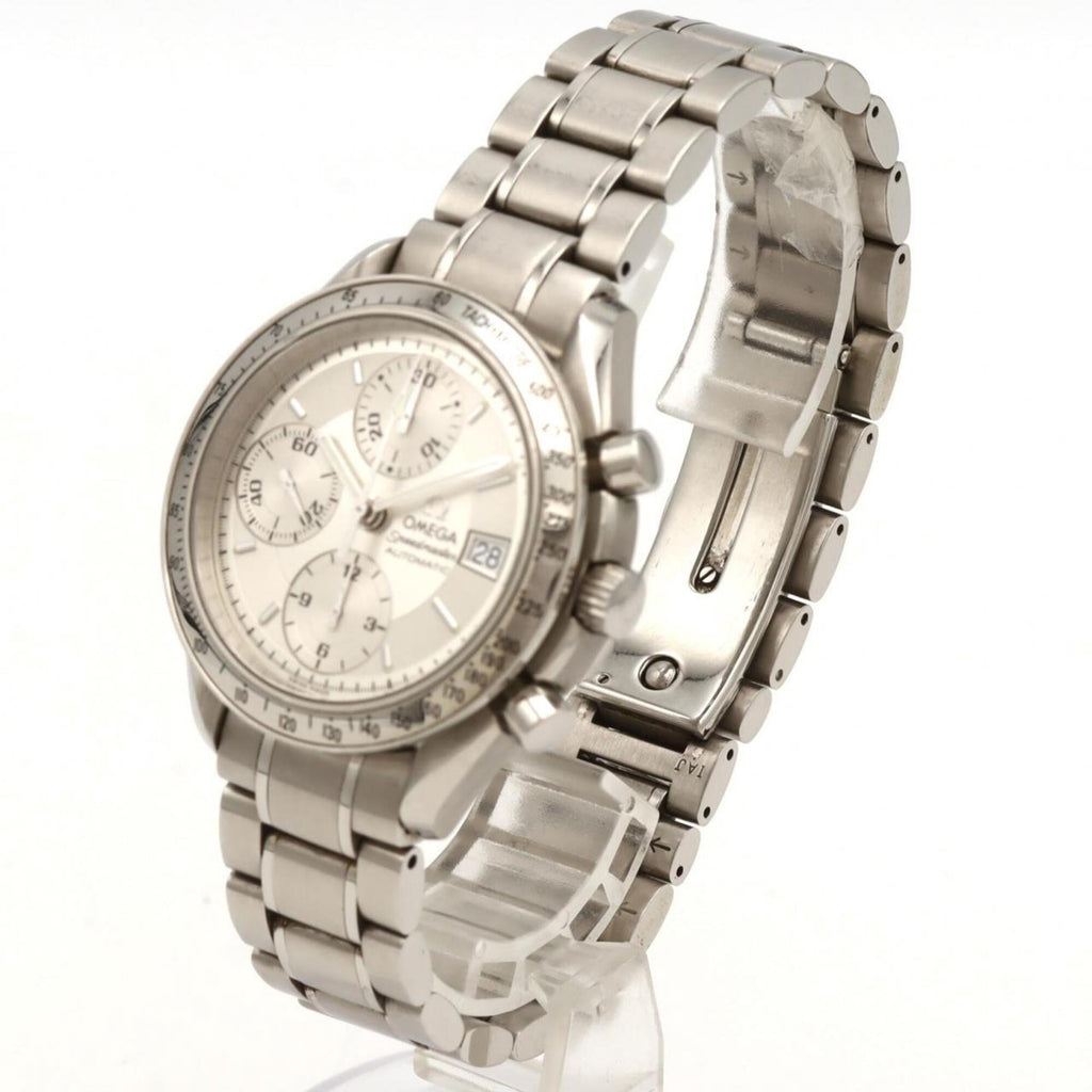 Pre-Owned Omega Speedmaster Date 3513.30 Stainless Steel Automatic Watch