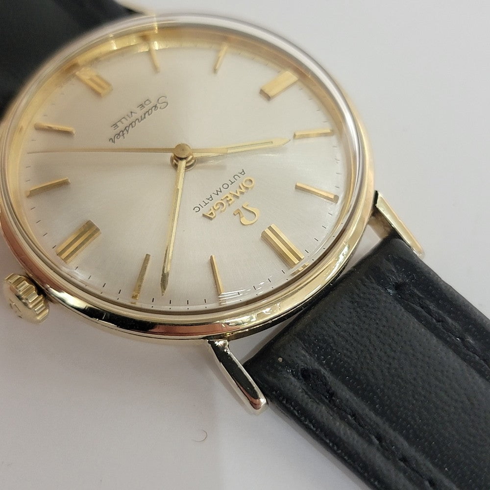 Pre-Owned Omega Seamaster DeVille Mens 1960s 34mm Gold Capped Automatic RA723B