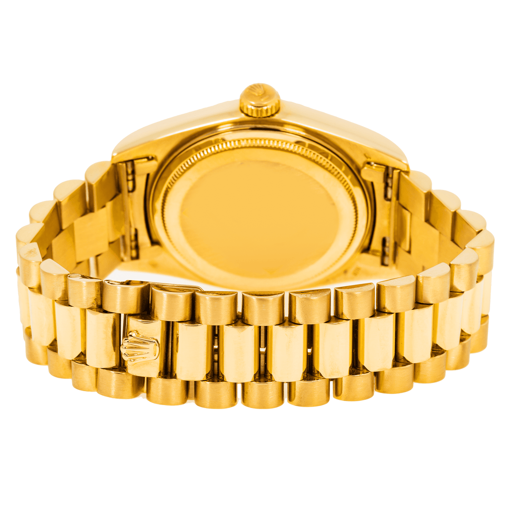Pre-Owned Rolex Day-Date 1803 36MM Champagne Dial With President Yellow Gold Bracelet