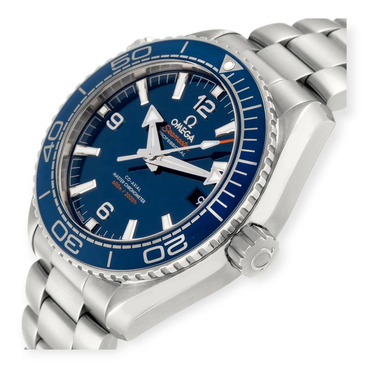 Pre-Owned Omega Seamaster Planet Ocean 215.30.44.21.03.001 Steel Mens Watch