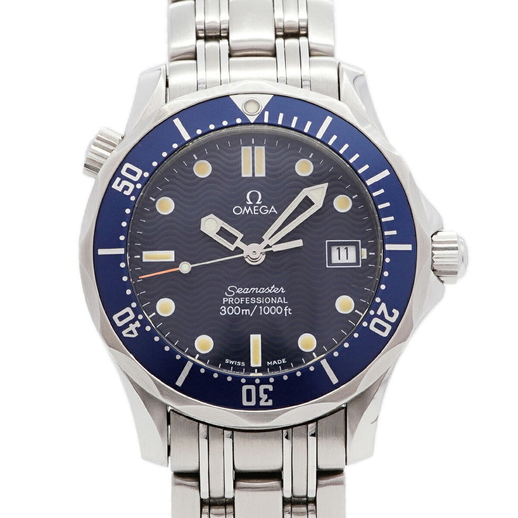 Pre-Owned Omega Seamaster Professional 2561.80 Navy Dial Men's Watch