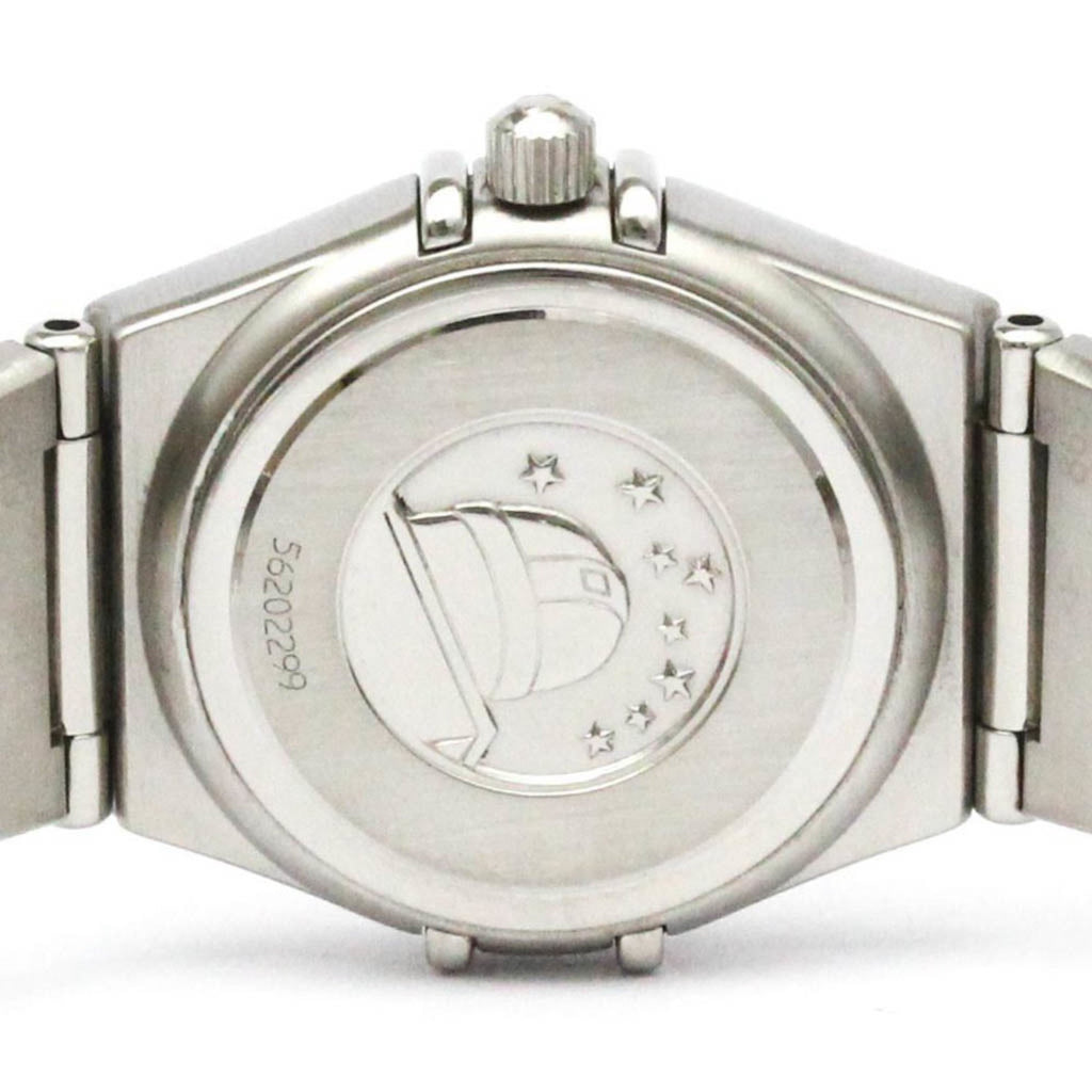 Pre-Owned OMEGA Constellation Steel Quartz Ladies Watch 1572.40 Polished