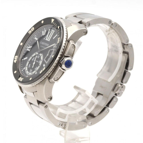 Pre-Owned Cartier Calibre de Diver W7100057 Stainless Steel Automatic Watch