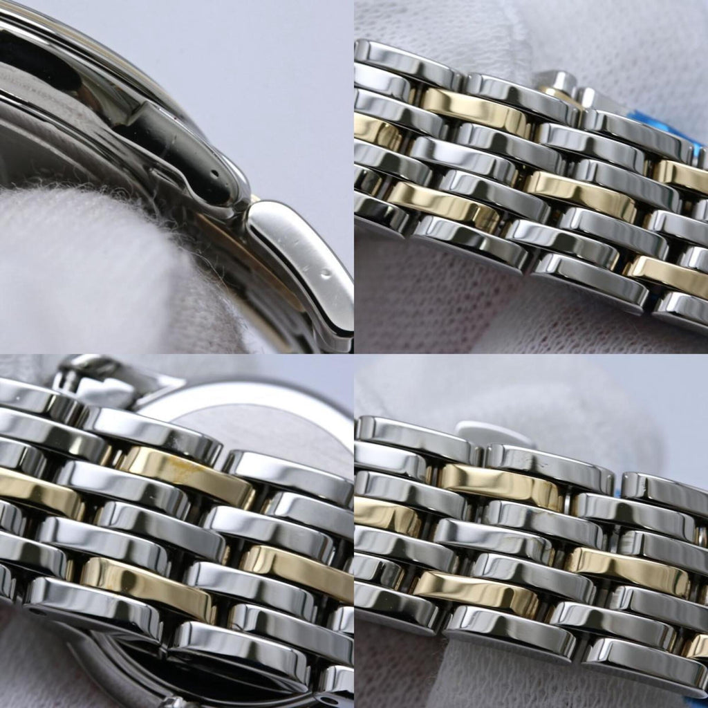 Pre-Owned OMEGA De Ville Prestige 4370.11.00 Women's Watch, Stainless Steel x 18K Yellow Gold,...
