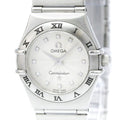 Pre-Owned OMEGA Constellation Diamond Steel Quartz Ladies Watch 1562.36