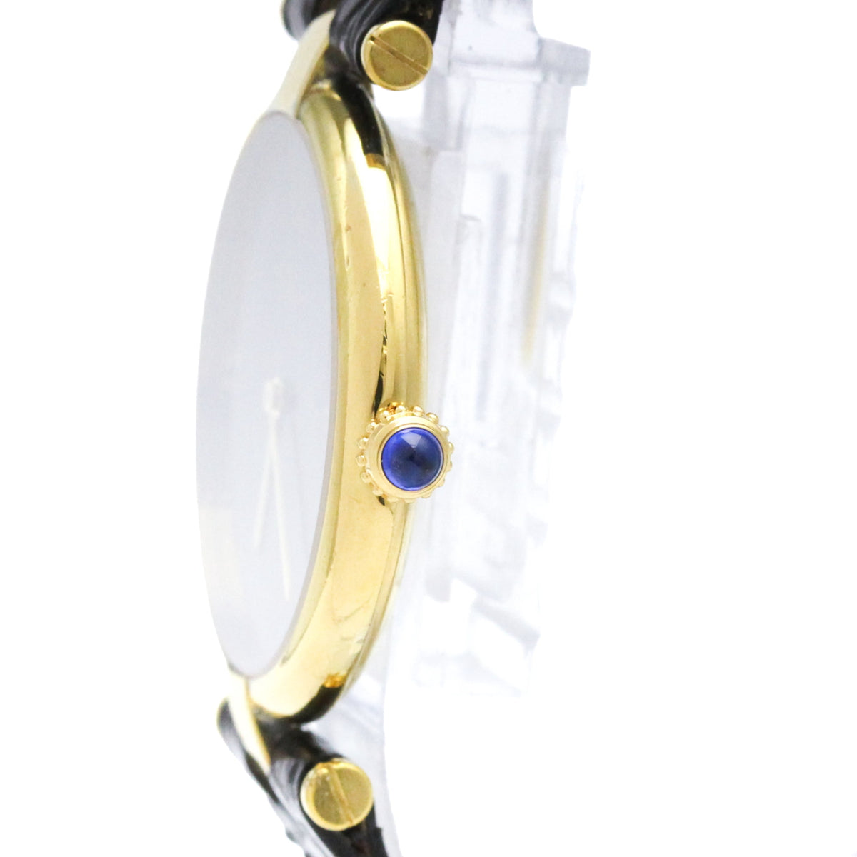 Pre-Owned CARTIER Must Vendome Gold Plated Quartz Ladies Watch 590003