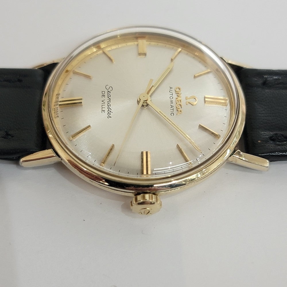 Pre-Owned Omega Seamaster DeVille Mens 1960s 34mm Gold Capped Automatic RA723B