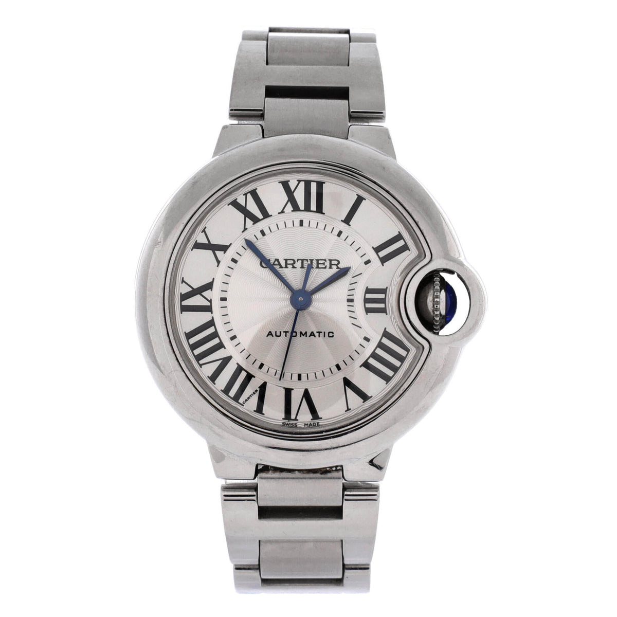 Pre-Owned Ballon Bleu de Cartier Automatic Watch Stainless Steel 33 By Rebag