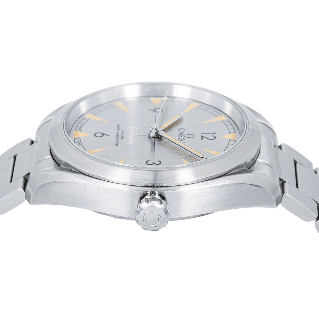 Pre-Owned Omega Seamaster Aqua Terra 150M 40mm Gray Dial Stainless Steel Bracelet Watch
