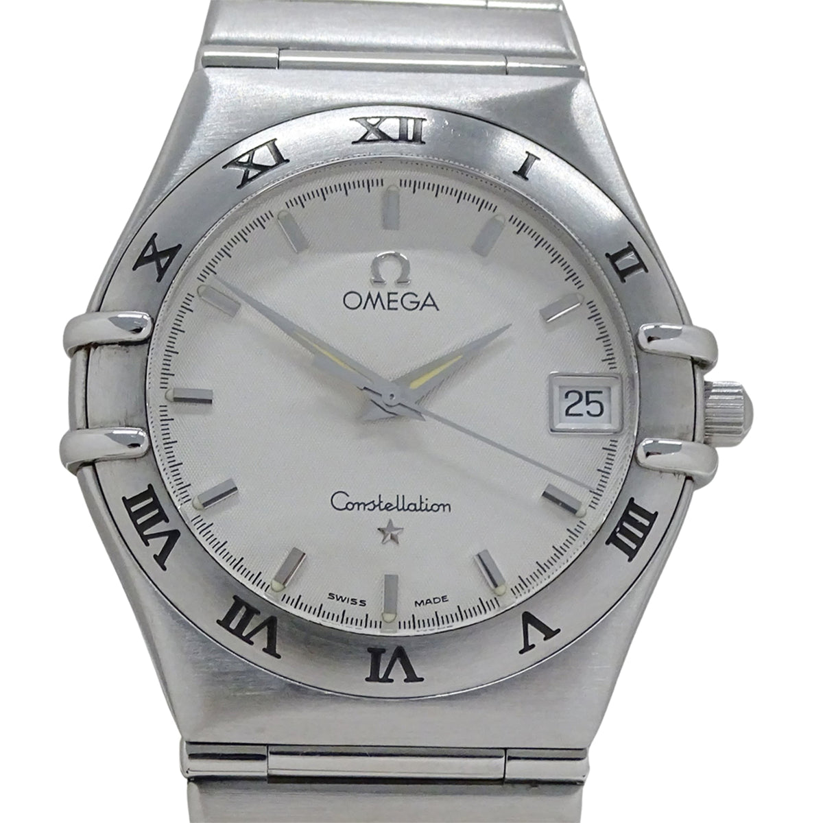 Pre-Owned Omega Constellation 1512.30 Men's Watch, Brand Name, Date, Quartz, Stainless Steel...