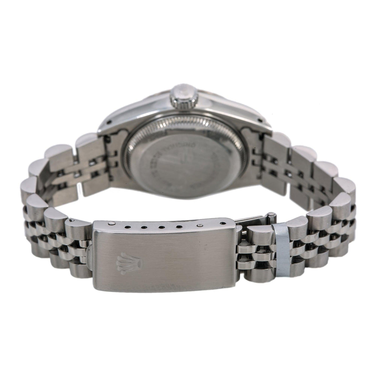 Pre-Owned Rolex Datejust 26MM 69174 White Roman Dial Fluted Bezel Stainless Steel Jubilee Bracelet