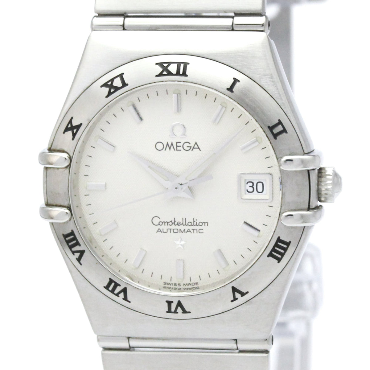 Pre-Owned OMEGA Constellation Steel Automatic Ladies Watch 1592.30 Polished