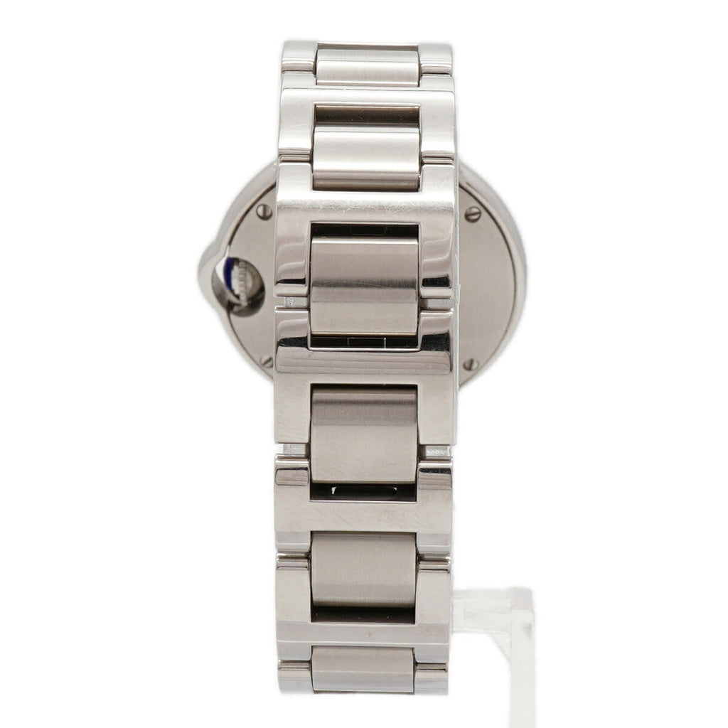 Pre-Owned Cartier Ballon Bleu SM W69010Z4 Silver Dial Women's Watch