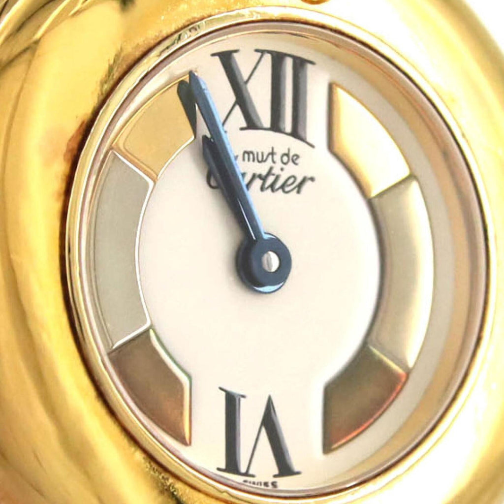 Pre-Owned Cartier Must Colisée SM GP W1006654 Quartz Watch