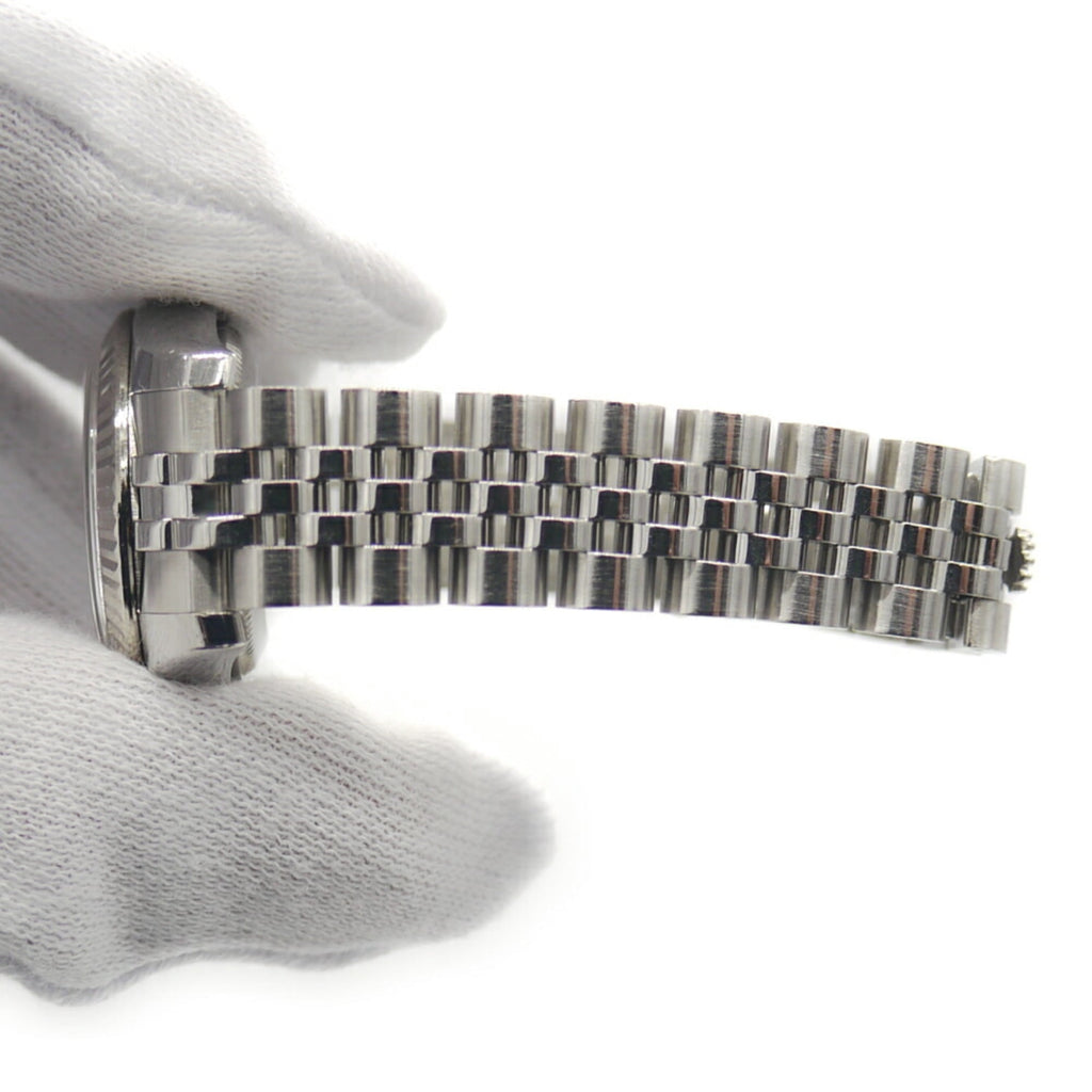 Pre-Owned ROLEX Datejust 179174G (D-serial number), Automatic, 10-diamond setting, Computer...