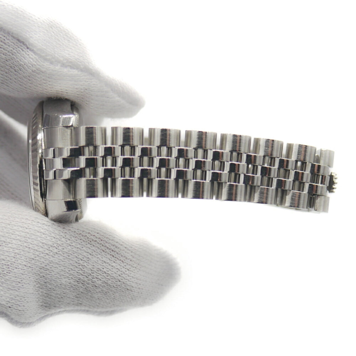 Pre-Owned ROLEX Datejust 179174G (D-serial number), Automatic, 10-diamond setting, Computer...