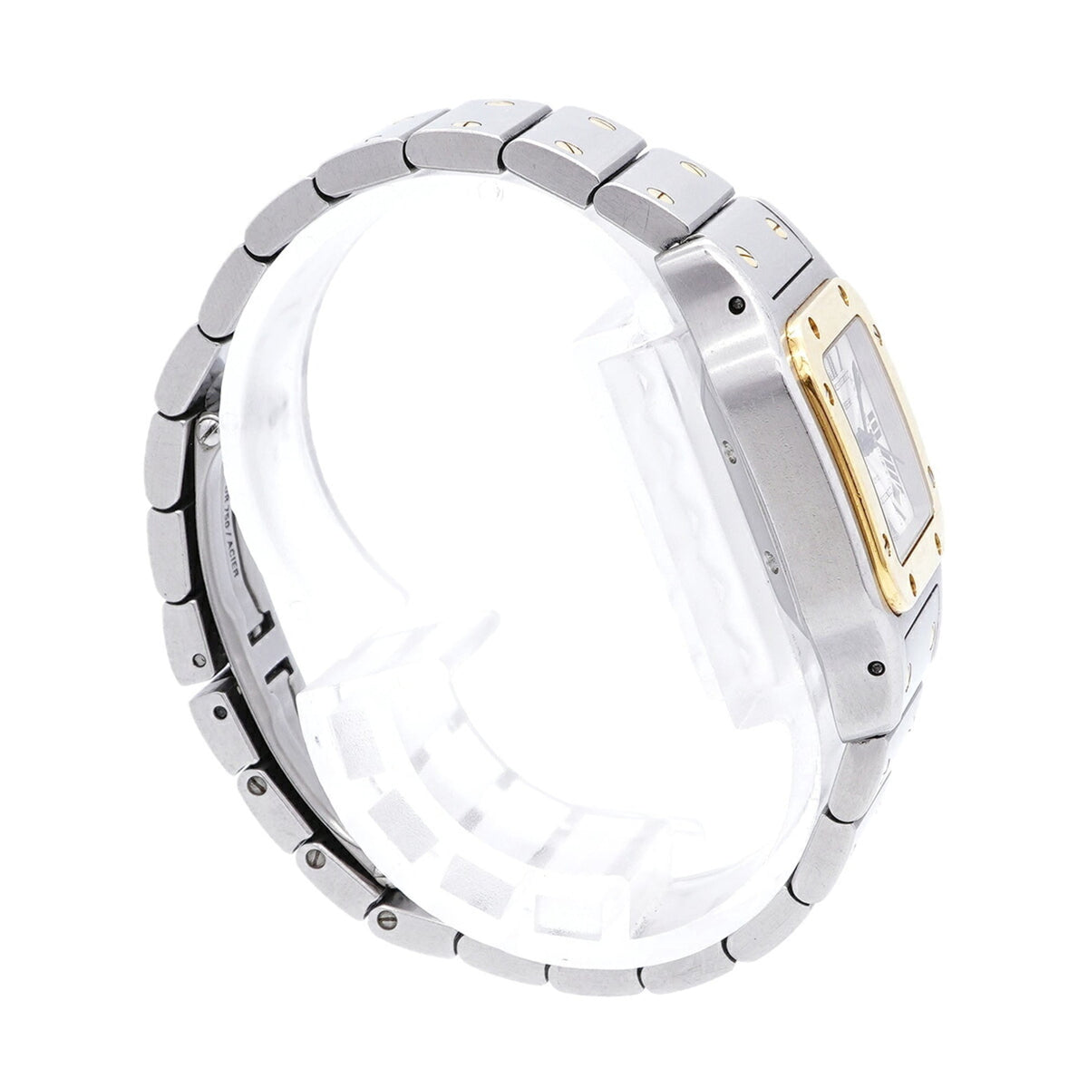 Pre-Owned Cartier Santos Galbee SM W20057C4 Silver Dial Women's Watch