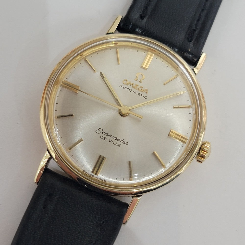 Pre-Owned Omega Seamaster DeVille Mens 1960s 34mm Gold Capped Automatic RA723B