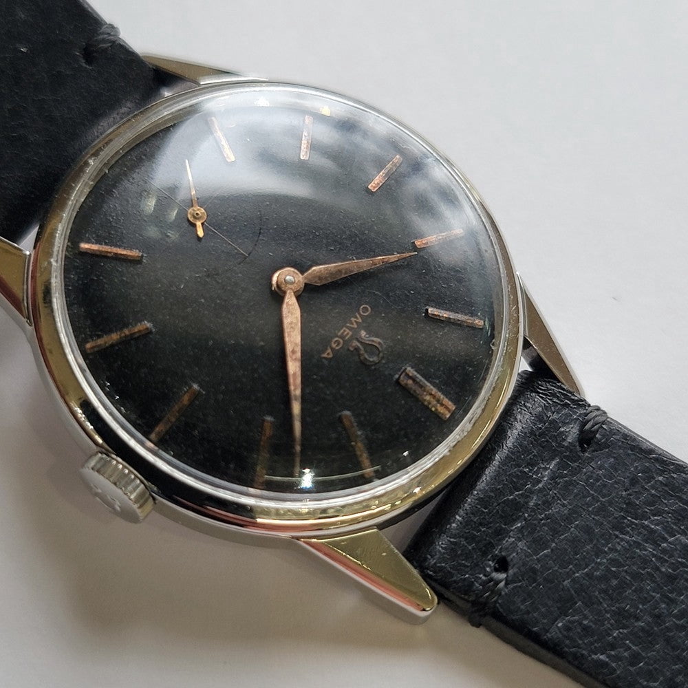 Pre-Owned Omega Ref 14391 Mens 34mm Vintage 1950s Manual Wind Original Classic RA746