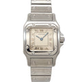 Pre-Owned Cartier Santos Galbee SM W20024D6 Women's Watch, Ivory, Quartz Watch