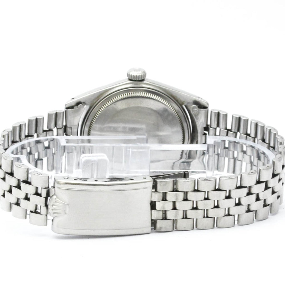 Pre-Owned ROLEX Datejust 1603 Stainless Steel Automatic Mens Watch Vintage