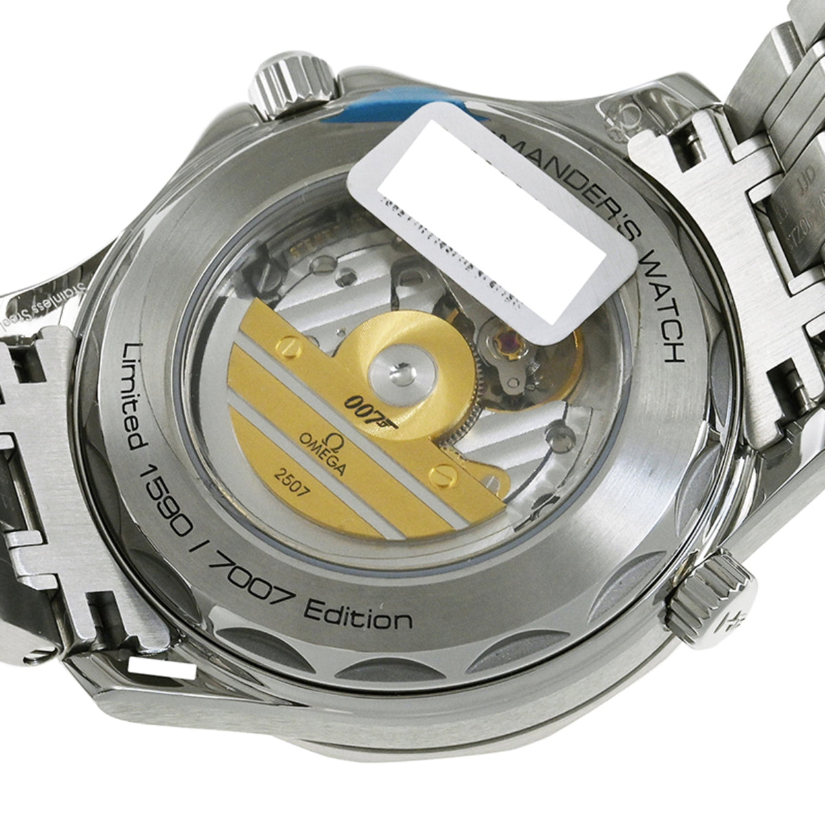 Pre-Owned OMEGA Seamaster Diver 300M Co-Axial 41MM Commander Watch World Limited Edition 7007...