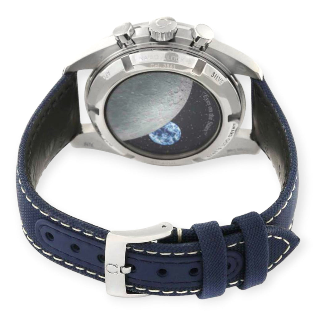 Pre-Owned Omega Speedmaster 310.32.42.50.02.001 Silver Snoopy Award Mens Moonwatch