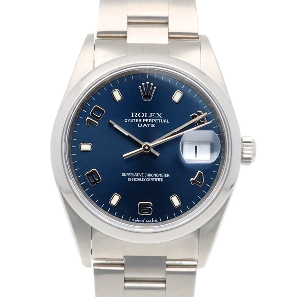 Pre-Owned Rolex Date Oyster Perpetual Watch, Stainless Steel, 15200 Automatic, Overhauled,...
