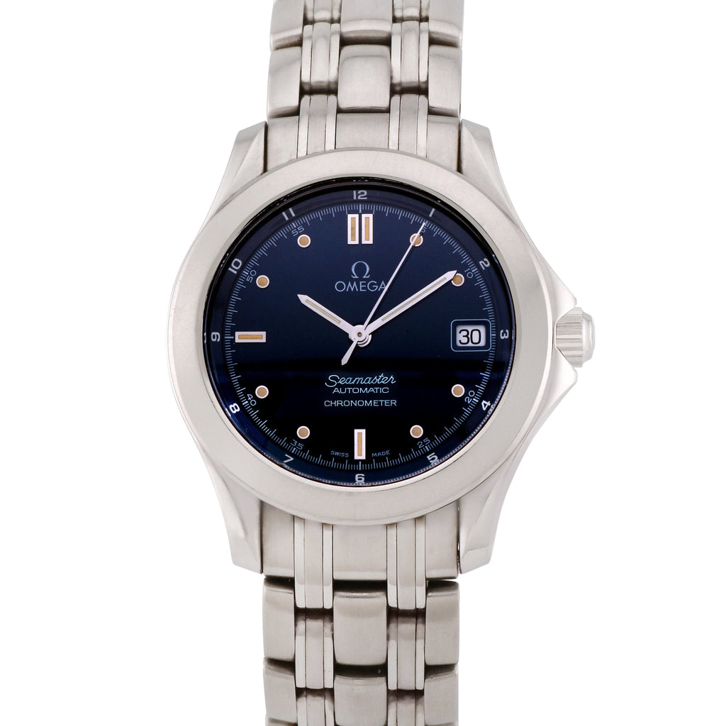 Pre-Owned Omega Men's Seamaster 36.25mm Stainless Steel Wristwatch