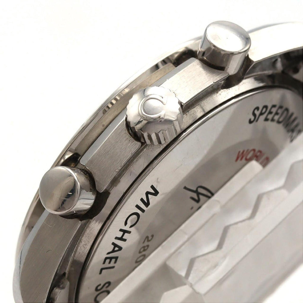 Pre-Owned Omega Speedmaster Racing Michael Schumacher Limited 3517.30 Stainless Steel Automatic...