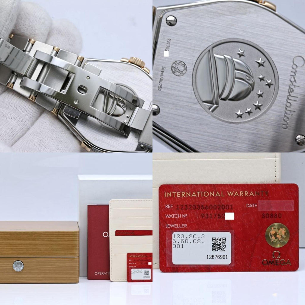 Pre-Owned OMEGA Constellation Co-Axial Chronometer 123.20.35.60.02.001 Men's Watch, Stainless...